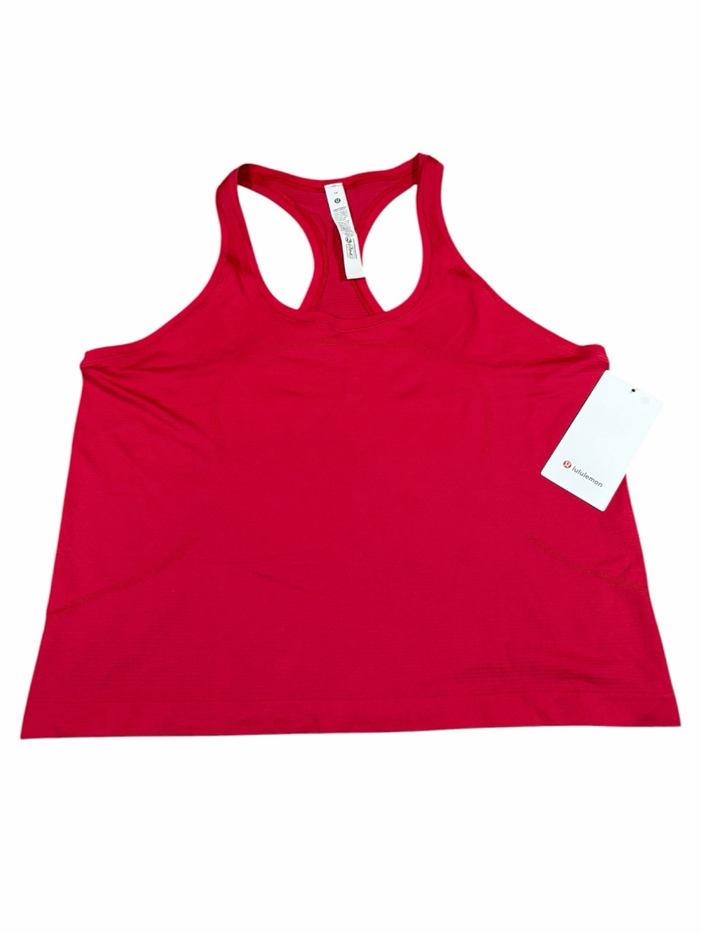 NWT Lululemon Swiftly Tech Racerback Tank 2.0 *Race Length (Pink Dragonfruit) 14